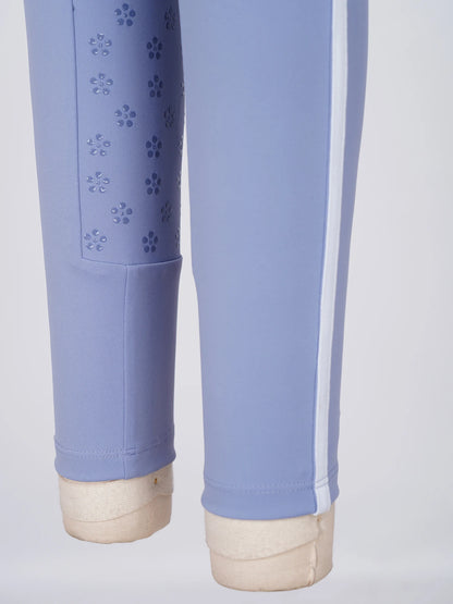Girls Full Seat Equestrian Leggings  Non-Slip Horse Riding Pants with Pockets @ ghoddosh.com