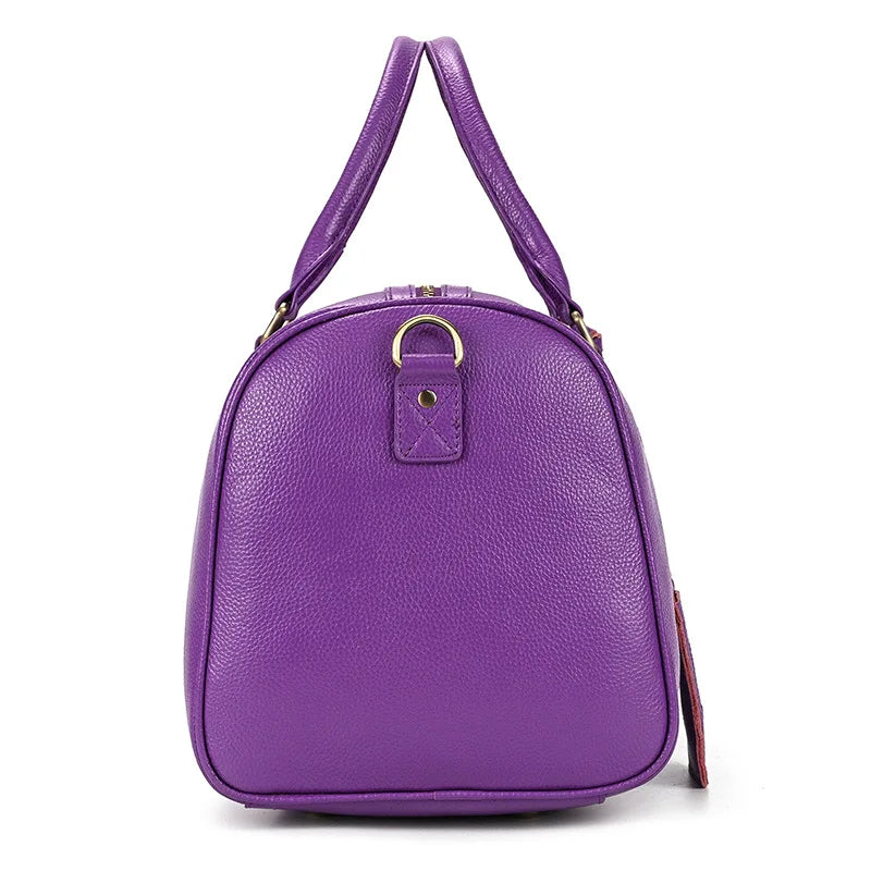Luxury Genuine Leather Men  Women   Cow Leather Bag - Ghoddosh