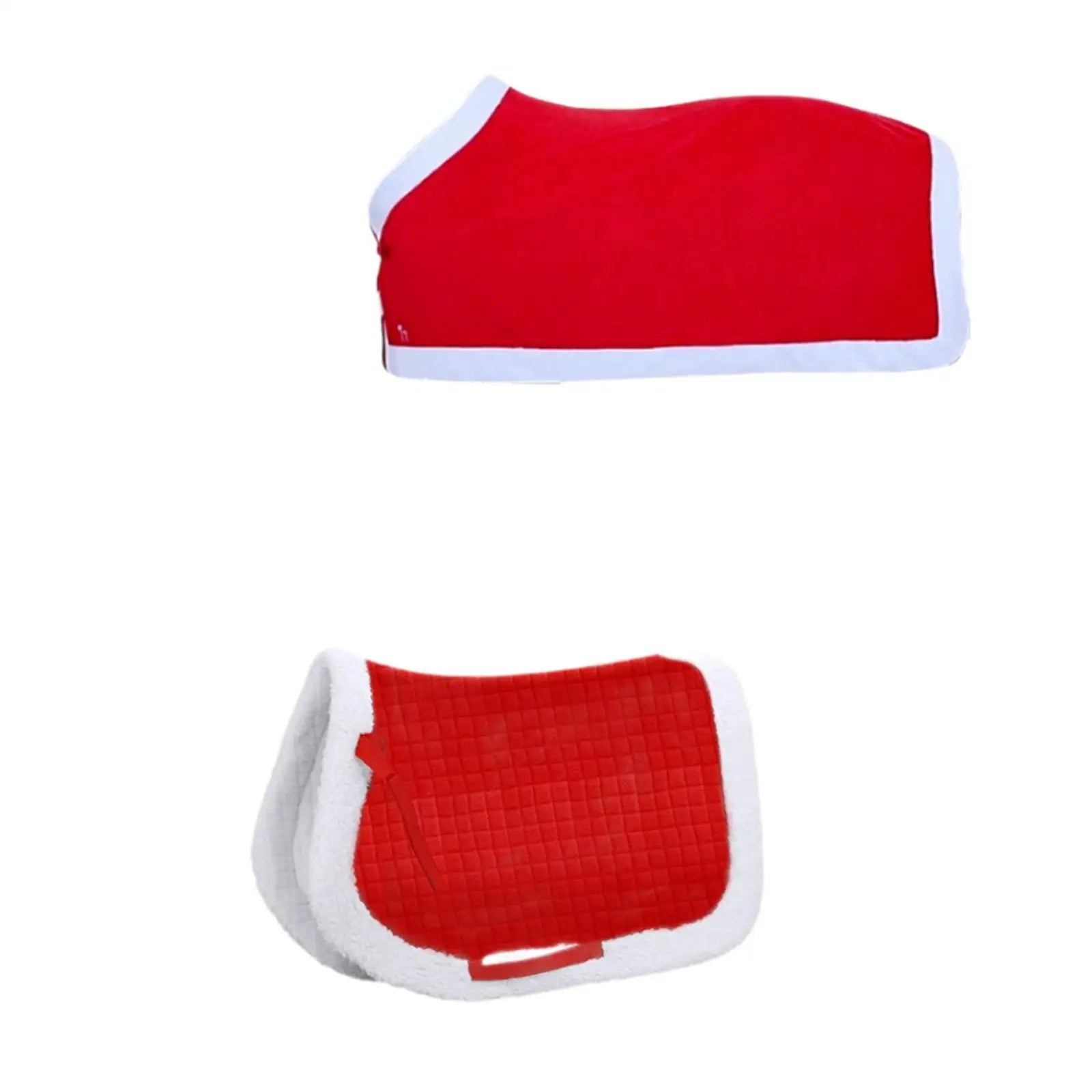 Christmas Costume - Equestrian Blanket for Horses with Saddle Pad @ghoddosh.com