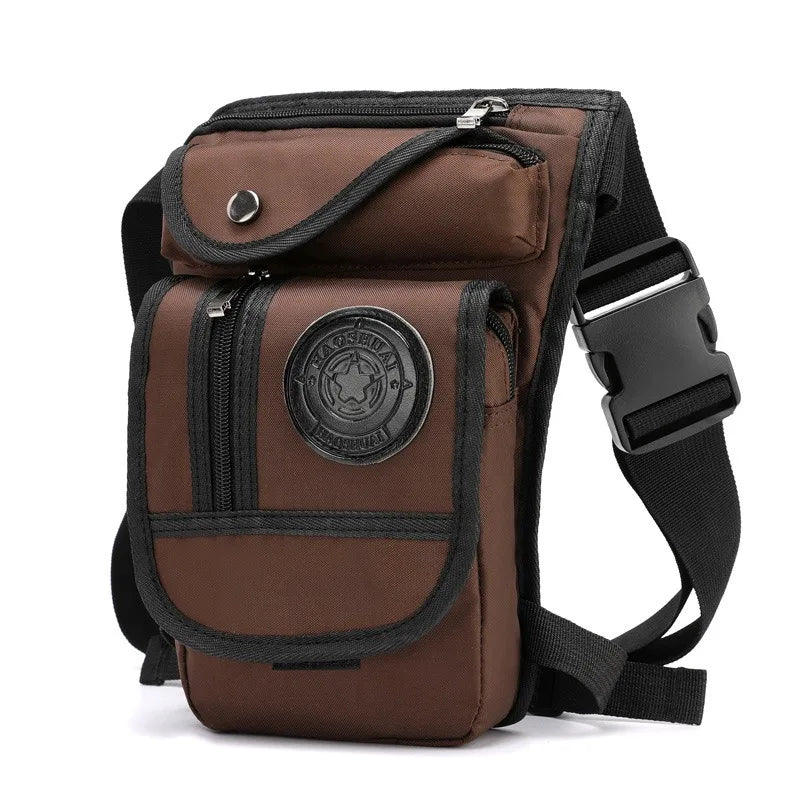 Portable Equestrian Drop Leg Bag – High-Capacity Nylon Riding Waist Pack for Outdoor Use