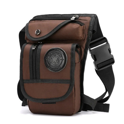 Portable Equestrian Drop Leg Bag – High-Capacity Nylon Riding Waist Pack for Outdoor Use