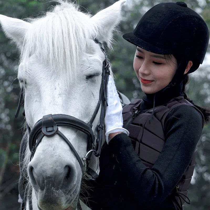 CE Certified Equestrian Helmet - Horse Riding Safety Hat, Lightweight & Breathable for Men, Women & Youth @ ghoddosh.com