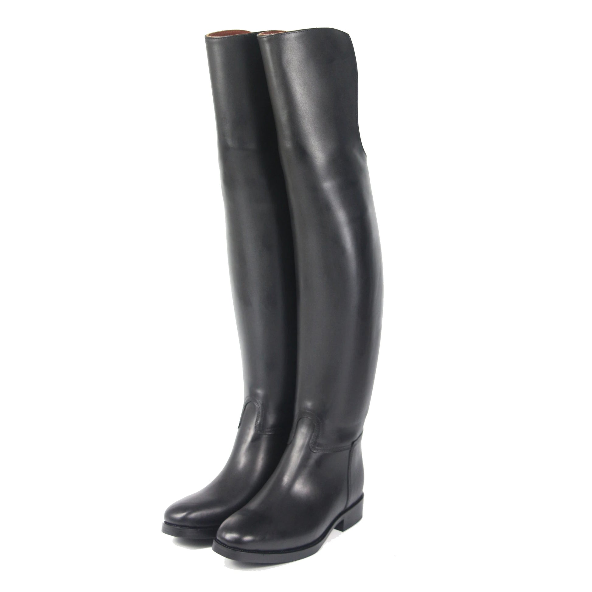 Premium Cowhide Dressage Boots – Overshine Leather, Calf-Lined & Made-to-Measure . Ghoddosh


