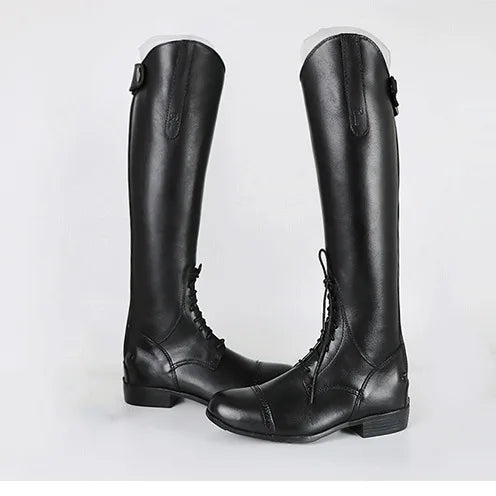 Horse Riding  Cow Leather  boots / Equestrian Unisex  Boots . Ghoddosh