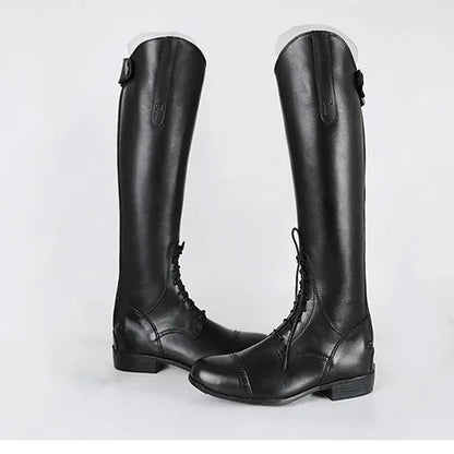 Horse Riding  Cow Leather  boots / Equestrian Unisex  Boots . Ghoddosh