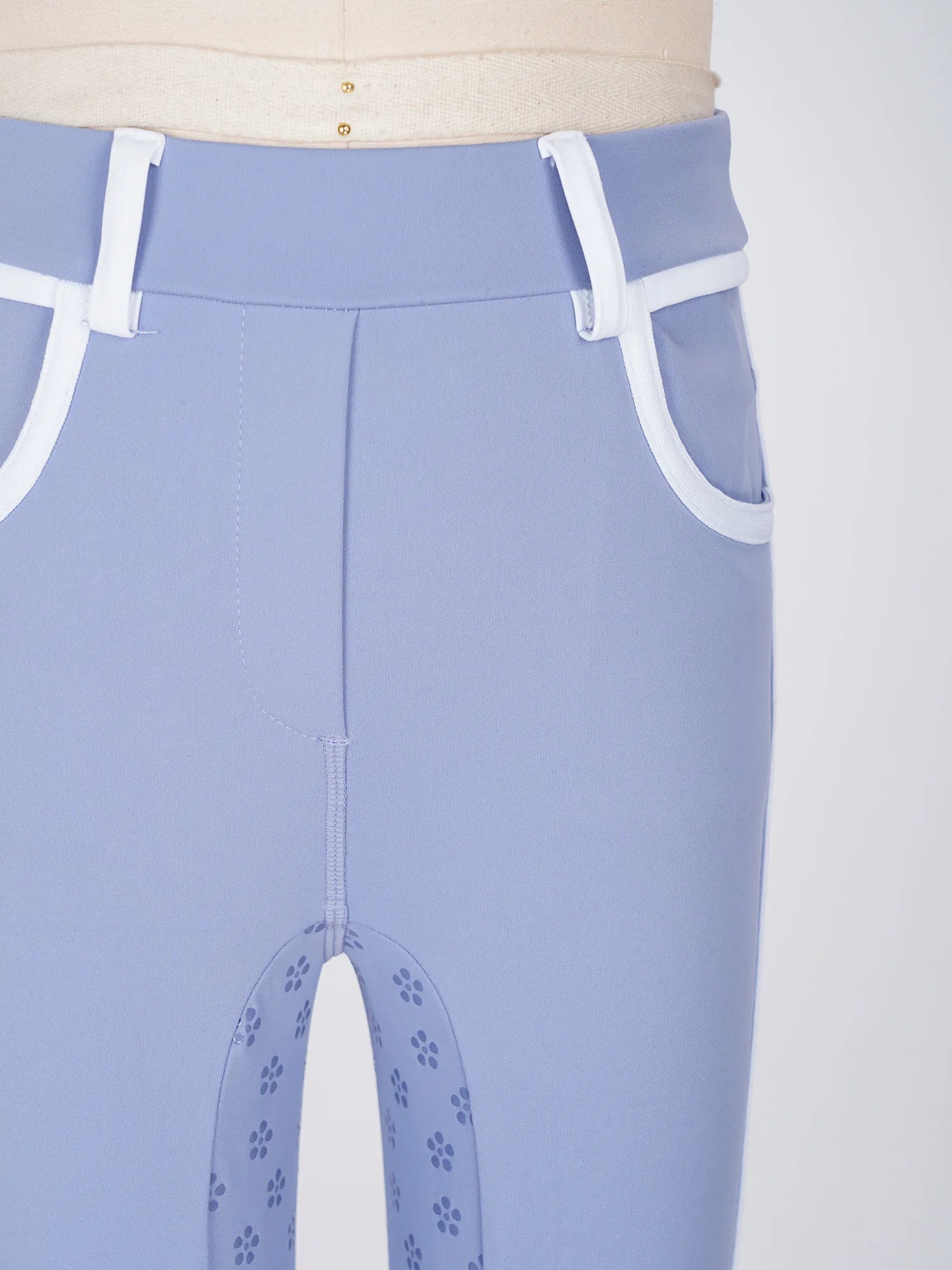 Girls Full Seat Equestrian Leggings  Non-Slip Horse Riding Pants with Pockets @ ghoddosh.com