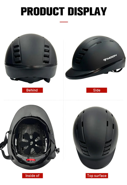 Horse Riding Helmet , Breathable , Durable Safety  , Half Cover Horse Rider  Helmets For Men & Women - Ghoddosh