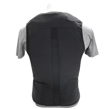 Black and gray life Equestrian vest on a white background , ghoddosh.com