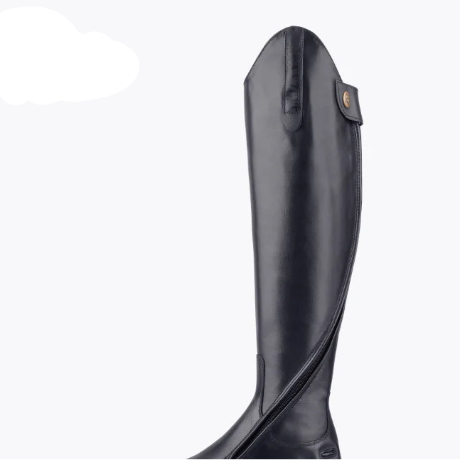Equestrian / Horse Riding Unisex  Cow leather long riding boots.