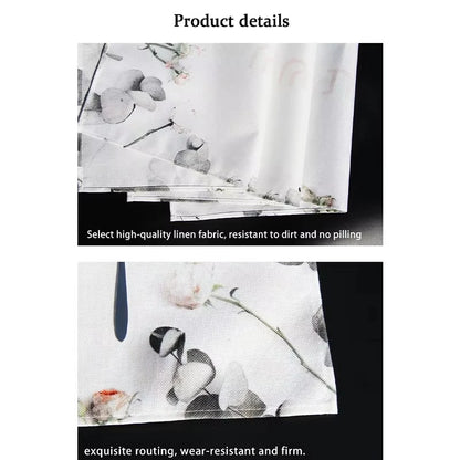 4-piece Christmas horse print placemat set - Non slip table mat for dining tables @ ghoddosh.com