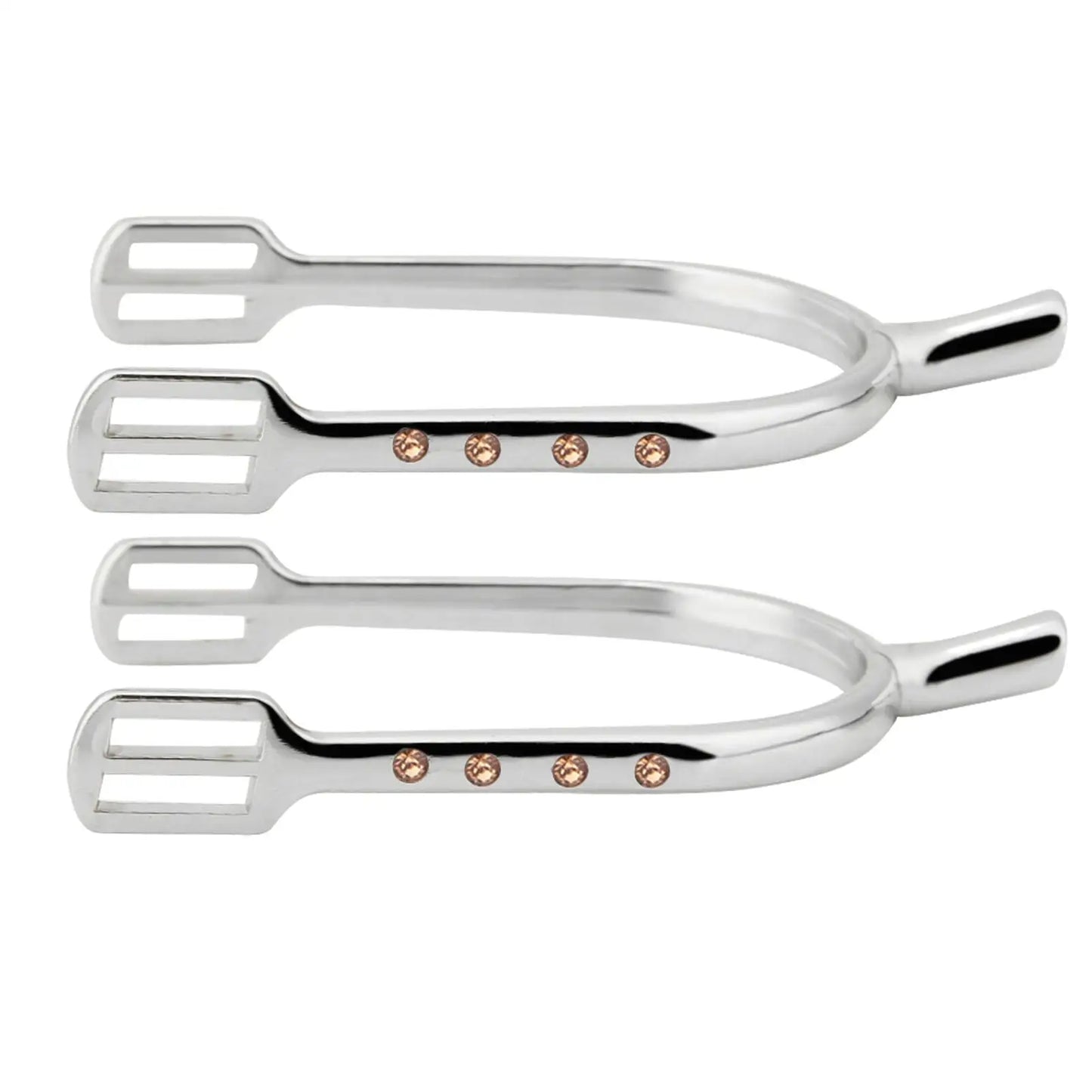 Equestrian / Horse Riding  Girls' Chrome Plated Spurs