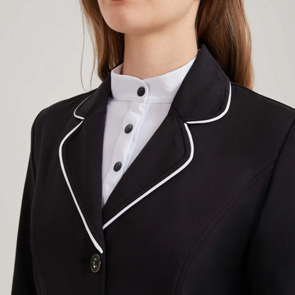Summer Equestrian Blazer, Ladies Breathable Elastic Equestrian Top , Adult Horse Riding Competition Jacket @ ghoddosh.com