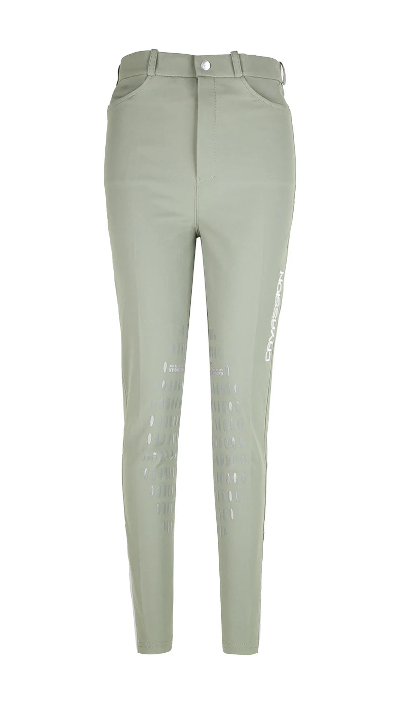 Equestrian Riding Breeches for Women/Men - Horseback Riding Tights with Silicone Knee Patch Grip @ ghoddosh.com