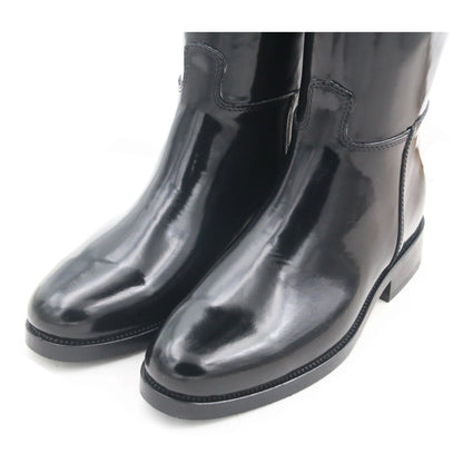 Equestrian / Horse Riding Unisex Boots / Back Zipper / Bright Cow Leather Lining Dressage