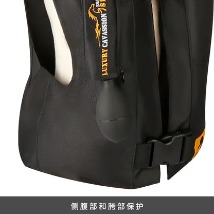 Kids Equestrian Inflatable Vest, Horse Riding Body Protector, Manual Filling, Inflatable Armor . Ghoddosh 