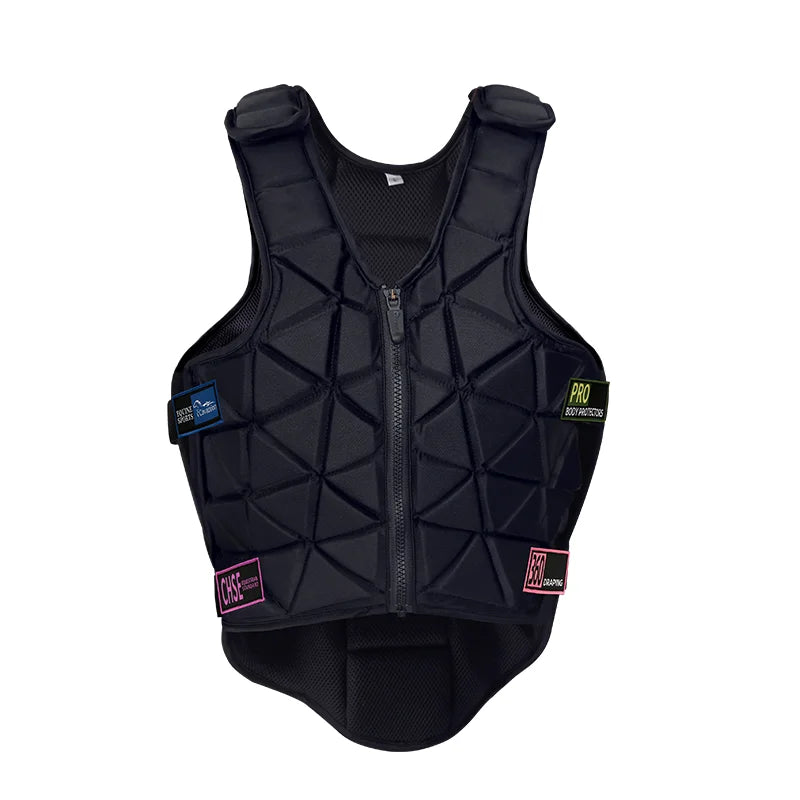 Equestrian Armor for Adults, Protective Vest, High-thickness, Shock-absorbing Layer, Safety Insurance . Ghoddosh