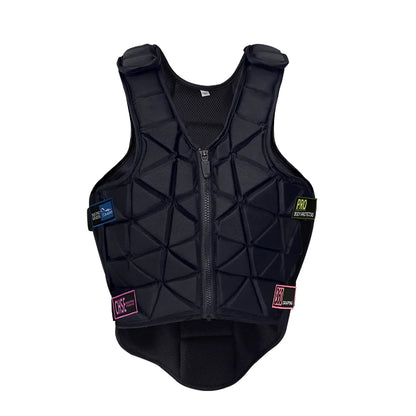 Equestrian Armor for Adults, Protective Vest, High-thickness, Shock-absorbing Layer, Safety Insurance . Ghoddosh