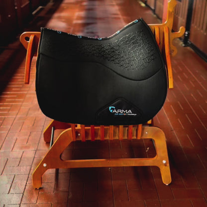 Shock Absorbing ,Anti-Slip, High Quality and  breathable Saddle pad - Making Vdeo