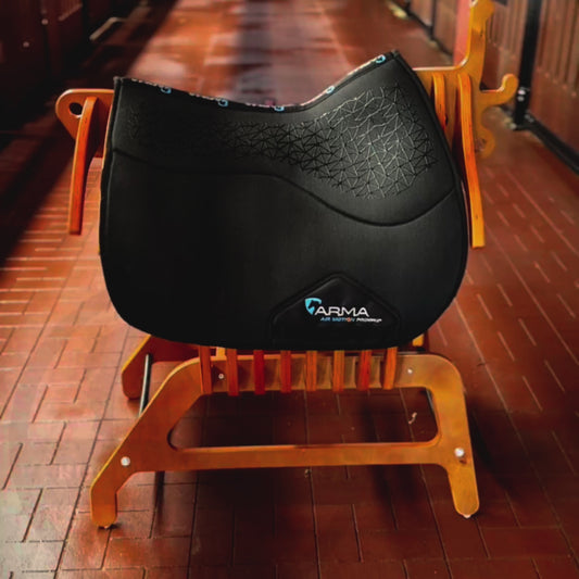 Shock Absorbing ,Anti-Slip, High Quality and  breathable Saddle pad - Making Vdeo